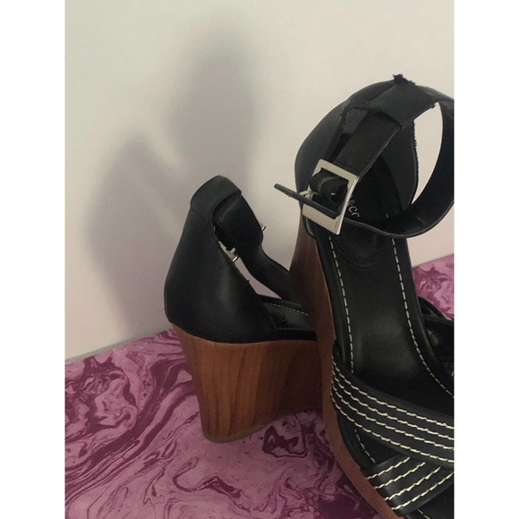 STYLE & CO Women's Black Wedge Shoe 8.58 - Picture 8 of 8